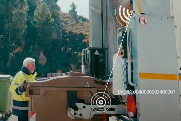 Identificación de Contenedores con TAG RFID 