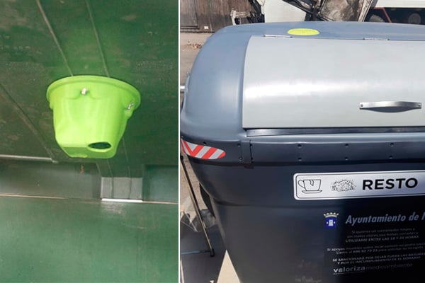 Sensor volumétrico (nivel de llenado de contenedores)